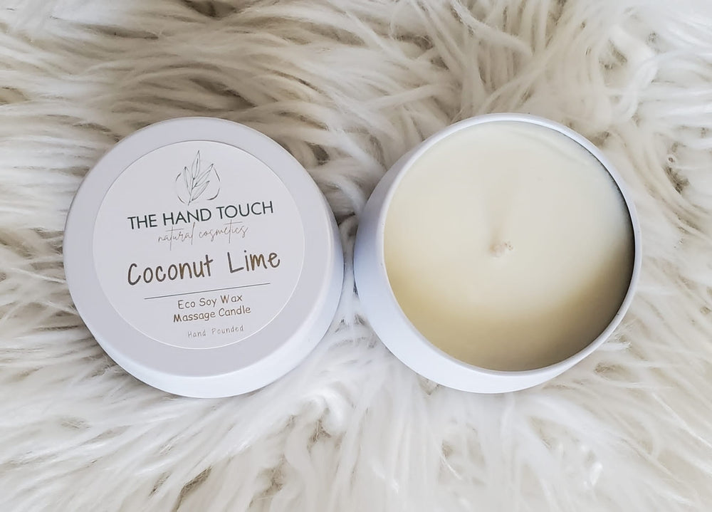 Massage candle soy wax