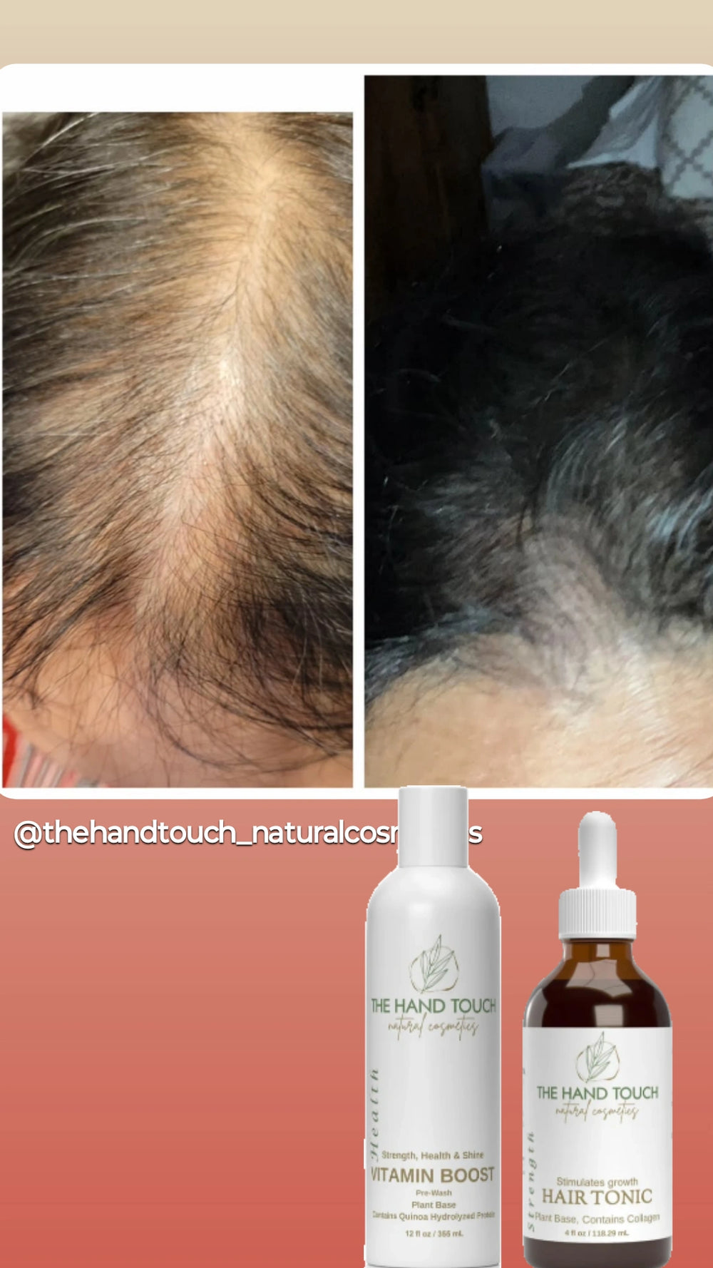 Hair tonic strength