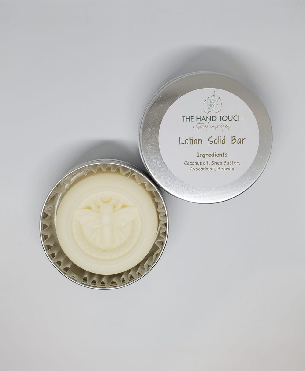 Lotion solid bar